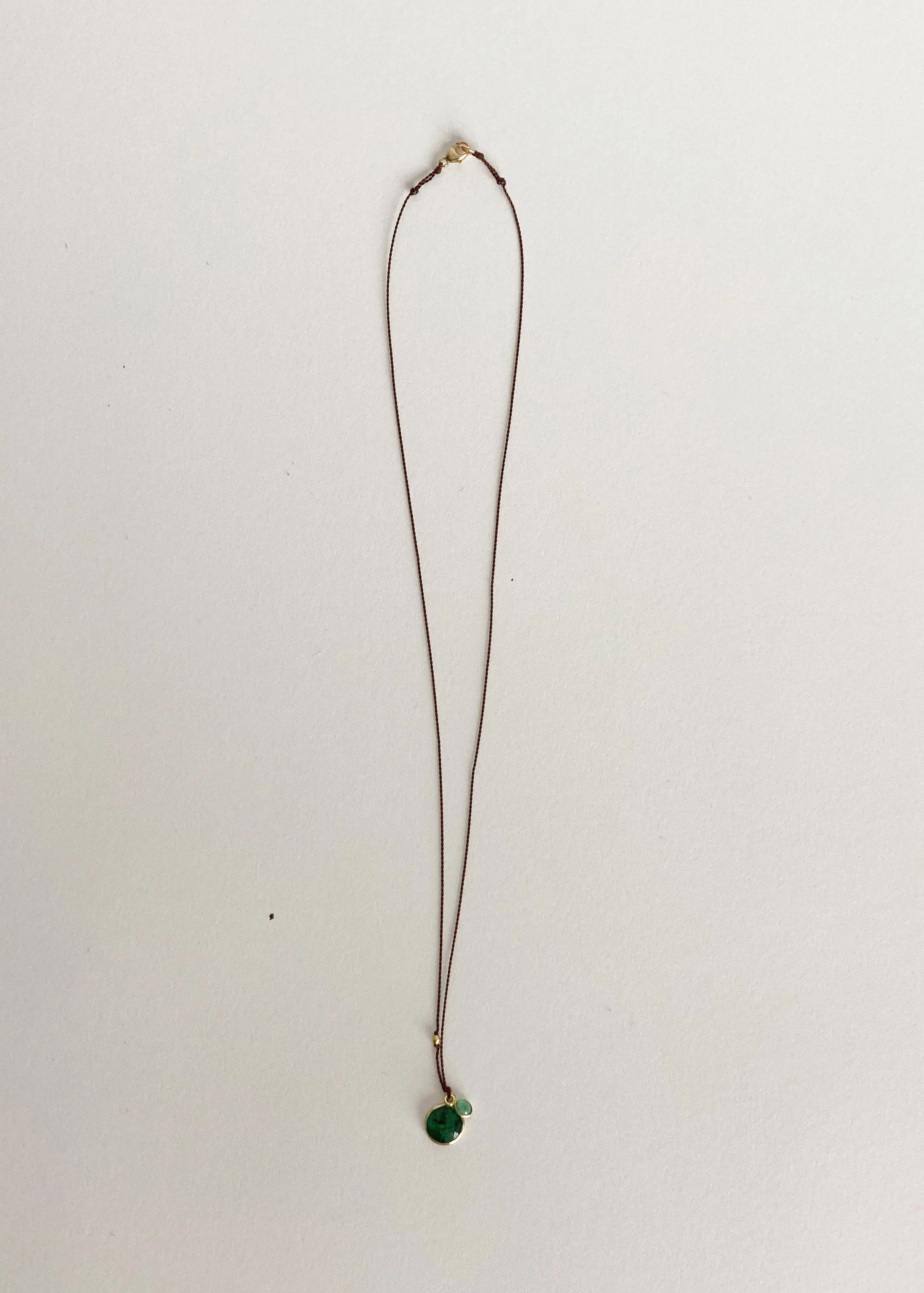 14kt/18kt Emerald Necklace