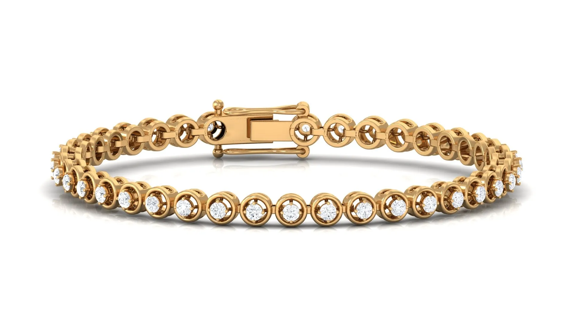 1.50 CT Zircon Tennis Bracelet