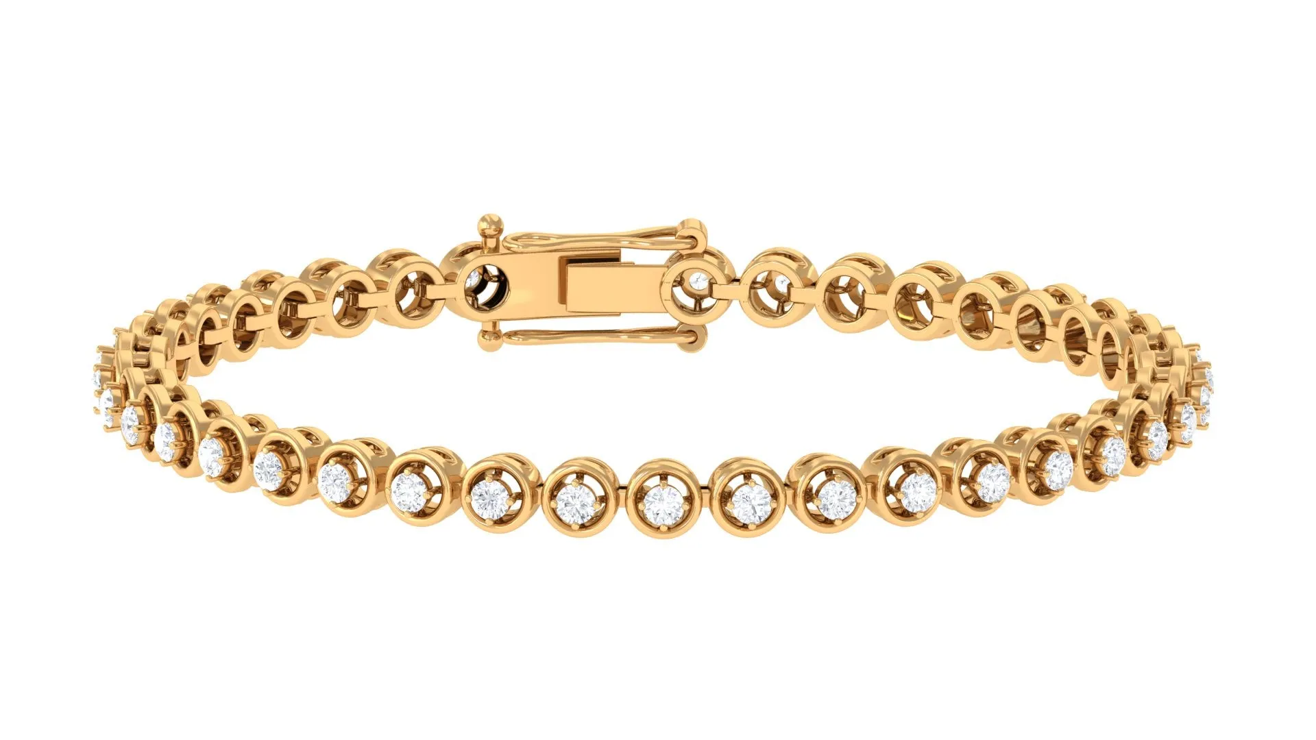 1.50 CT Zircon Tennis Bracelet