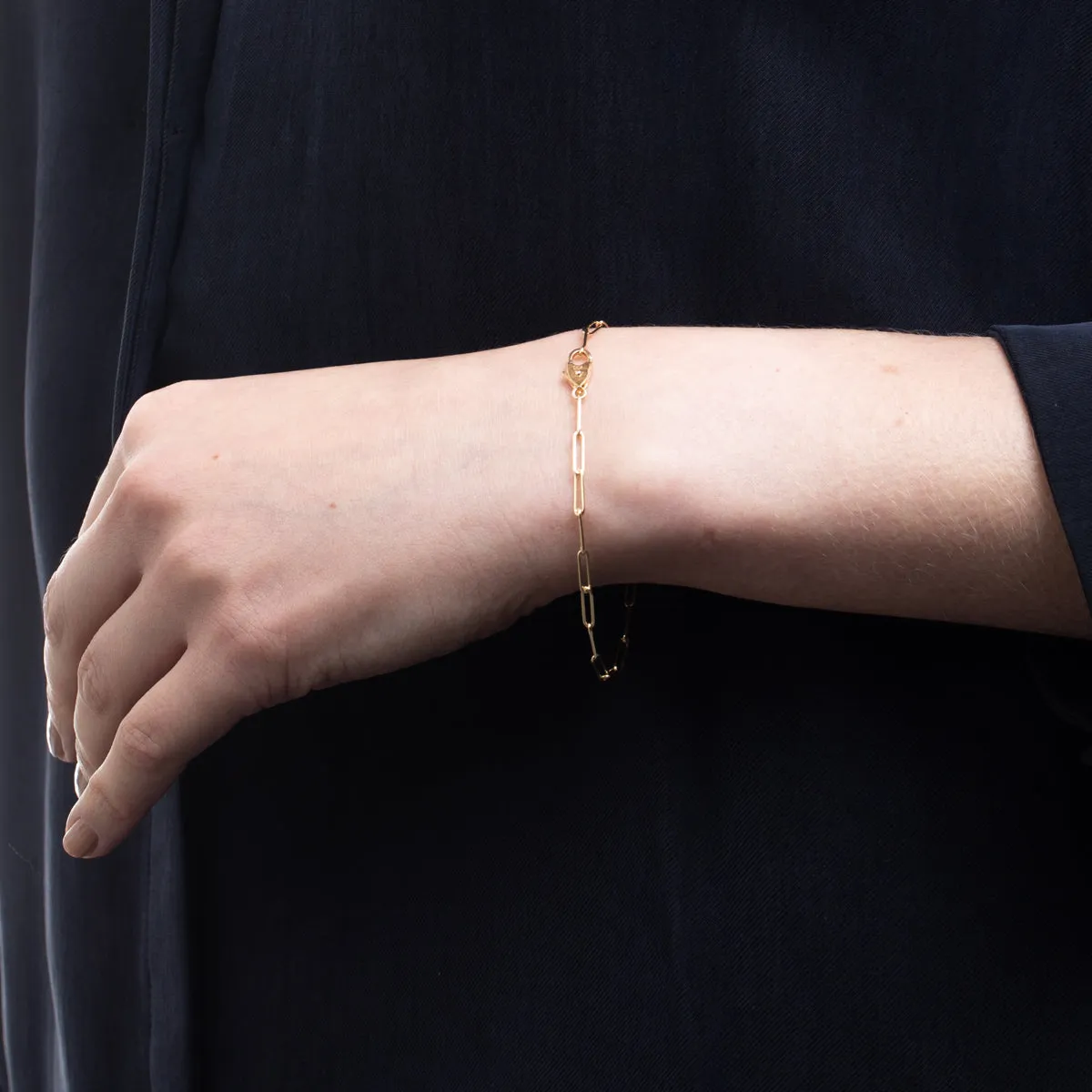 18k "All About Basics" Chain Bracelet