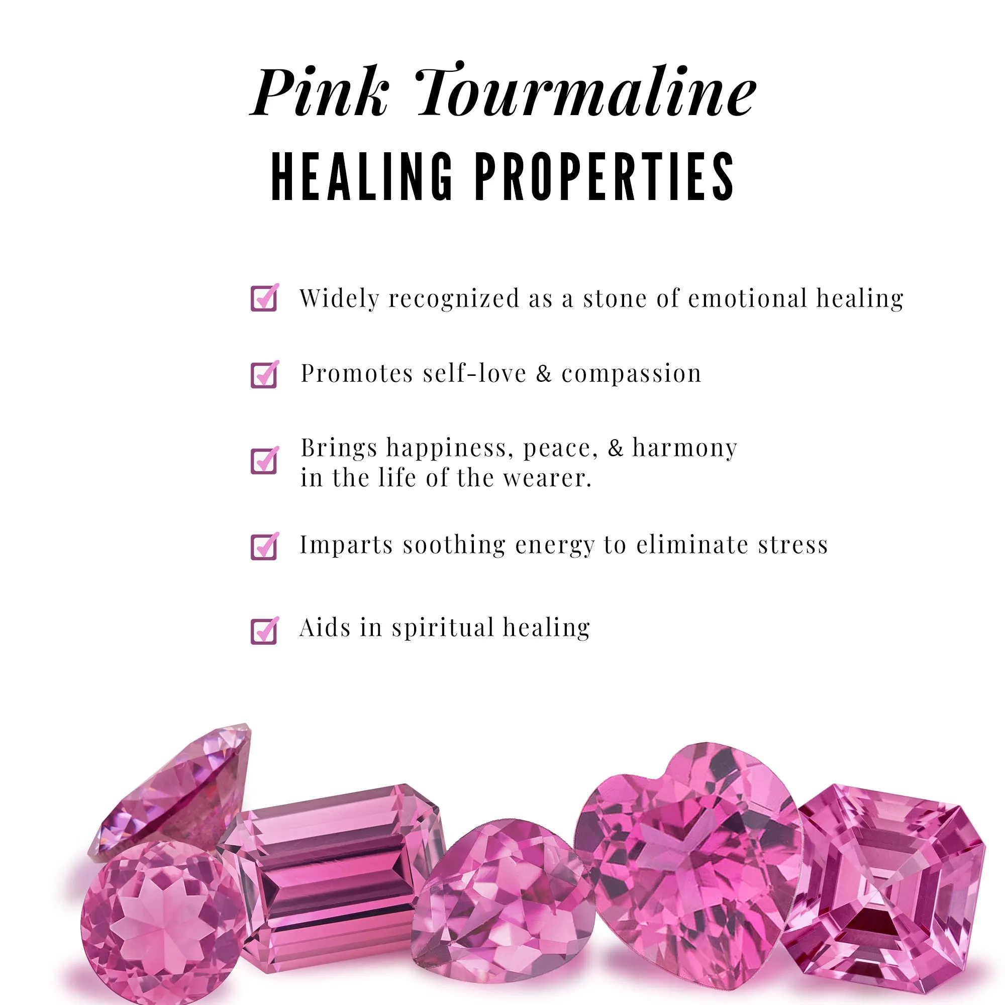 2 CT Round Pink Tourmaline Cocktail Ring with Moissanite Double Halo
