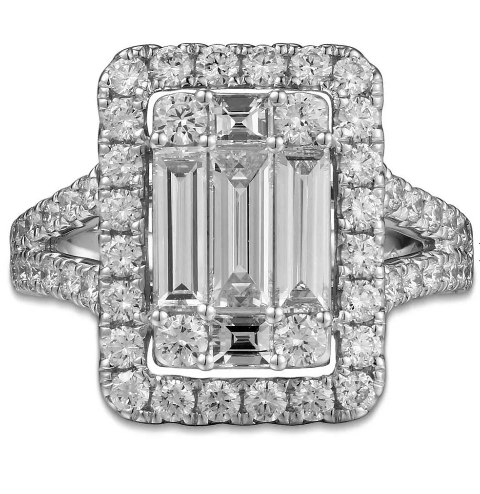 2.42CT T.W. Diamond Ring