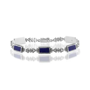 925er Sterlingsilber Markasit 8zoll Armband