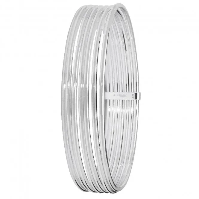 Acotis Silver Cuff Bangle Round Multi Layer G4330