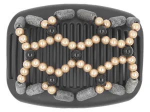 African Butterfly Hair Comb - Ndalena Black 117