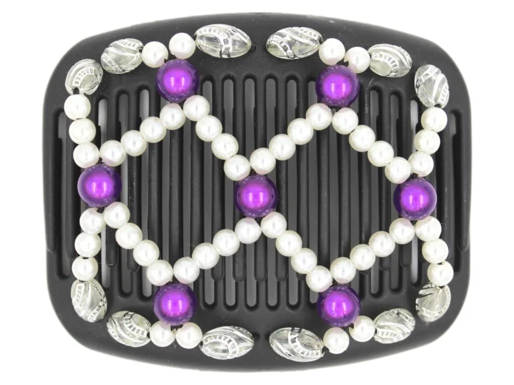 African Butterfly Hair Comb - Ndalena Black 95