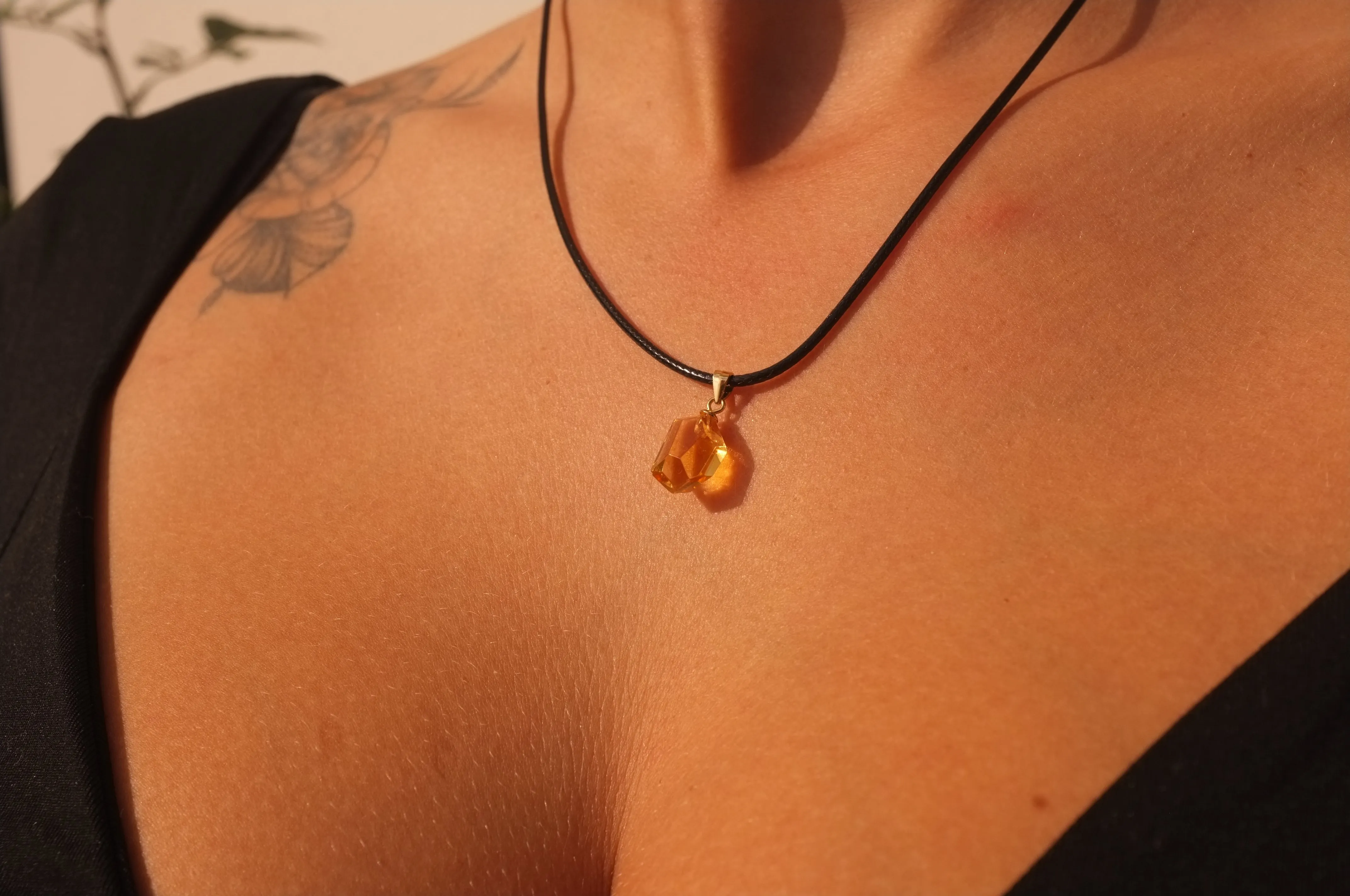 Aphrodite Citrine Pendant