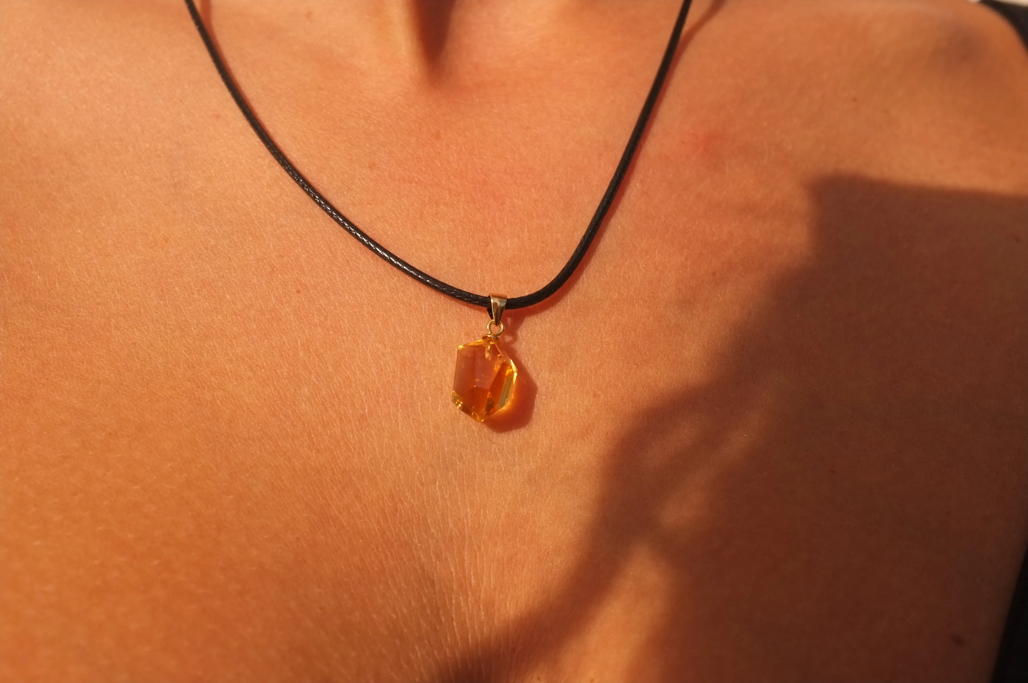 Aphrodite Citrine Pendant