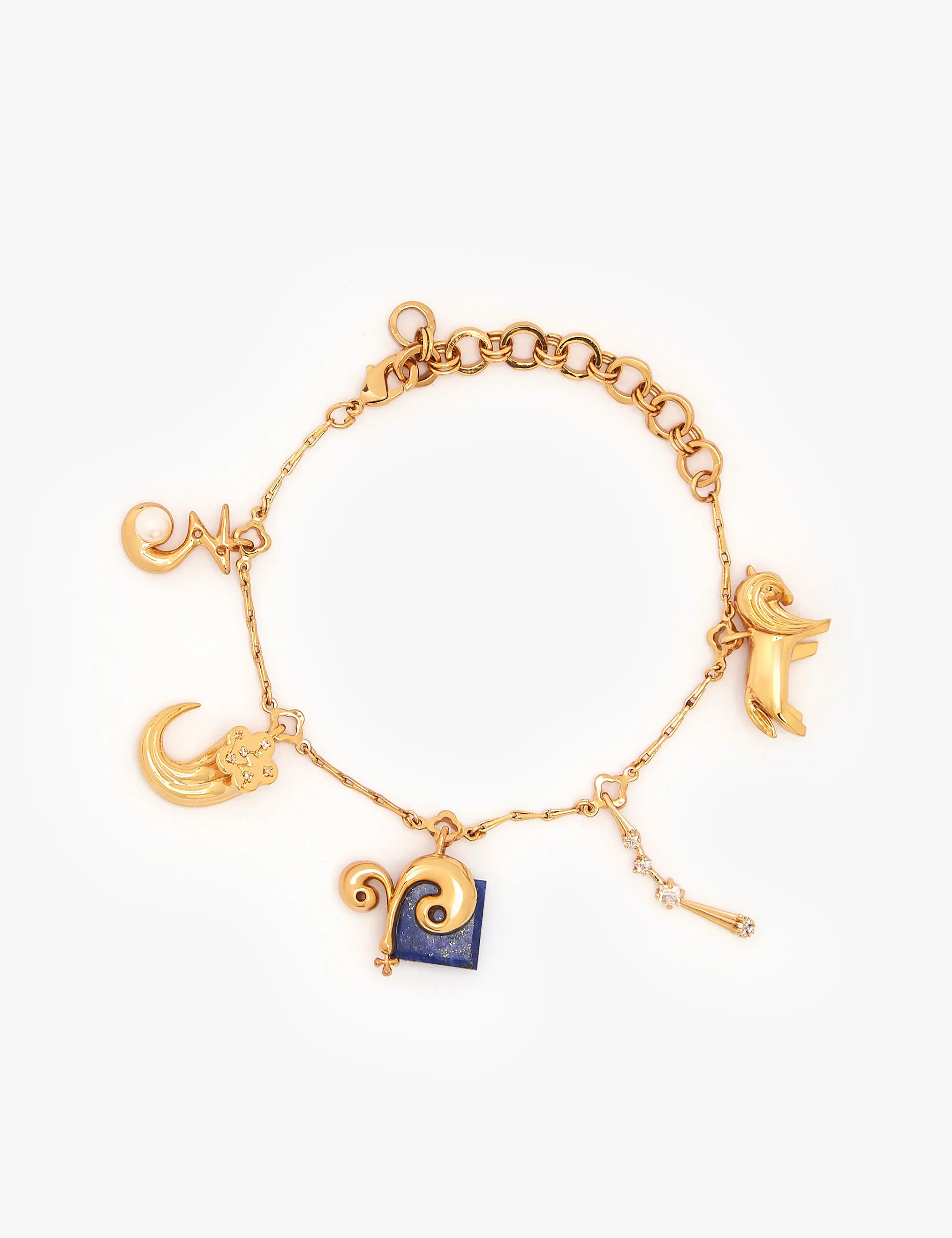 Aries Charm Bracelet