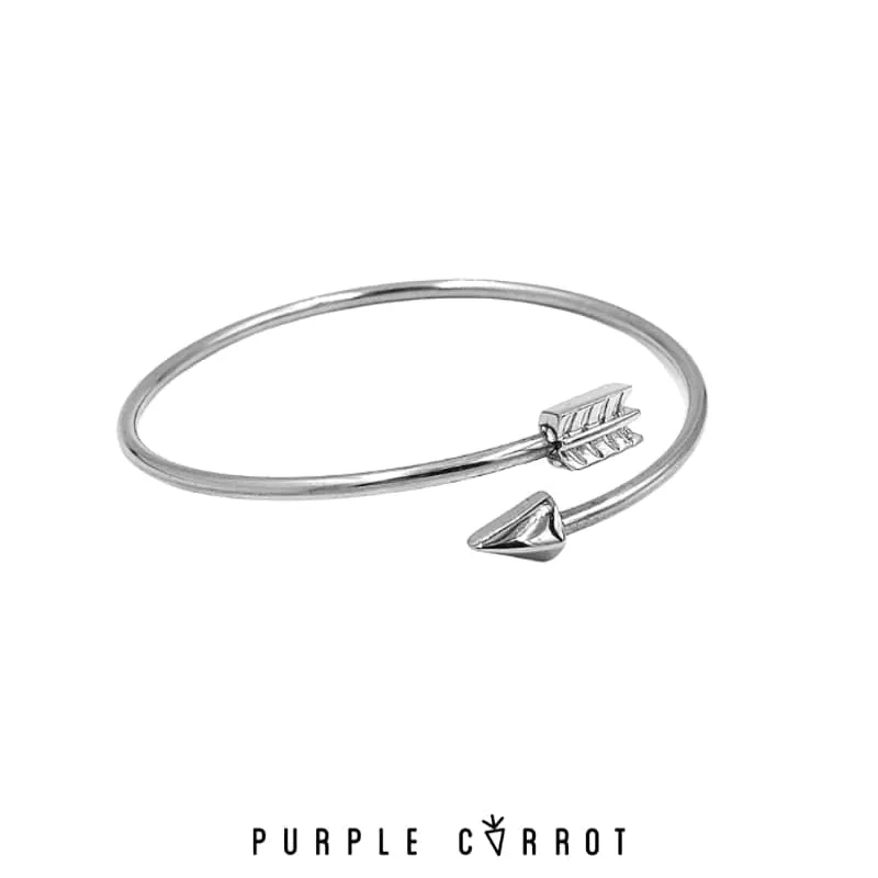 Arrow Wire Cuff Bangle