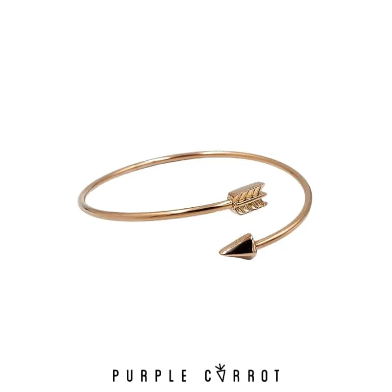 Arrow Wire Cuff Bangle