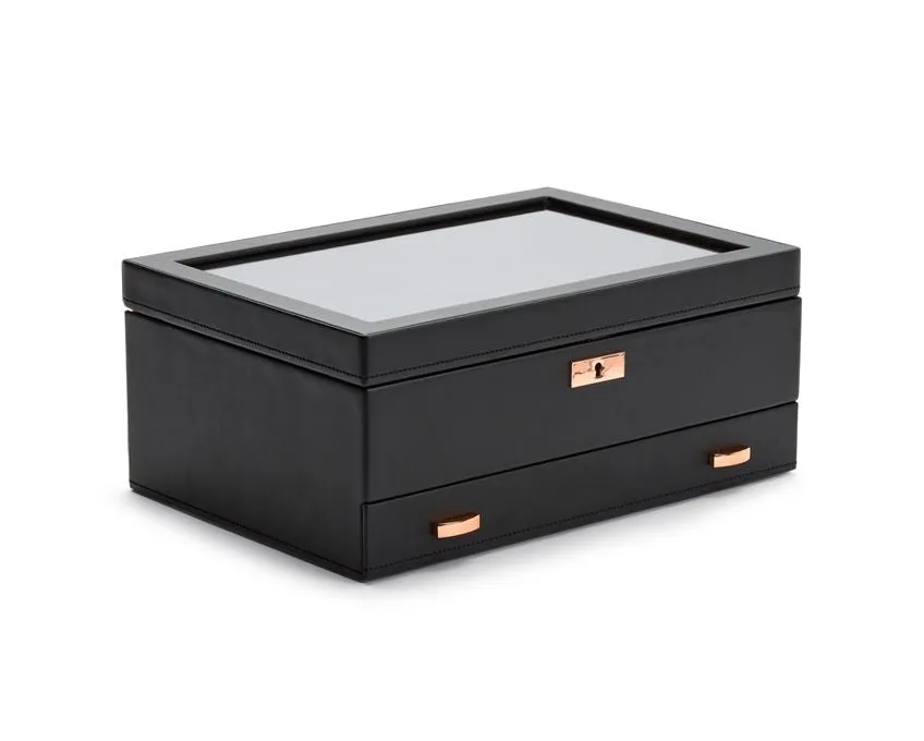 Axis 10 Piece Watch Box With Drawer (Copper)