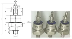 B525570-2 Rotating Diode, 3/8" 24 UNF 2A, Cathode Stud