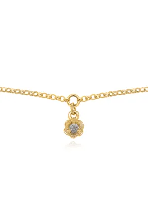 Barnacles ~ 2.5mm Gold Diamond Bracelet