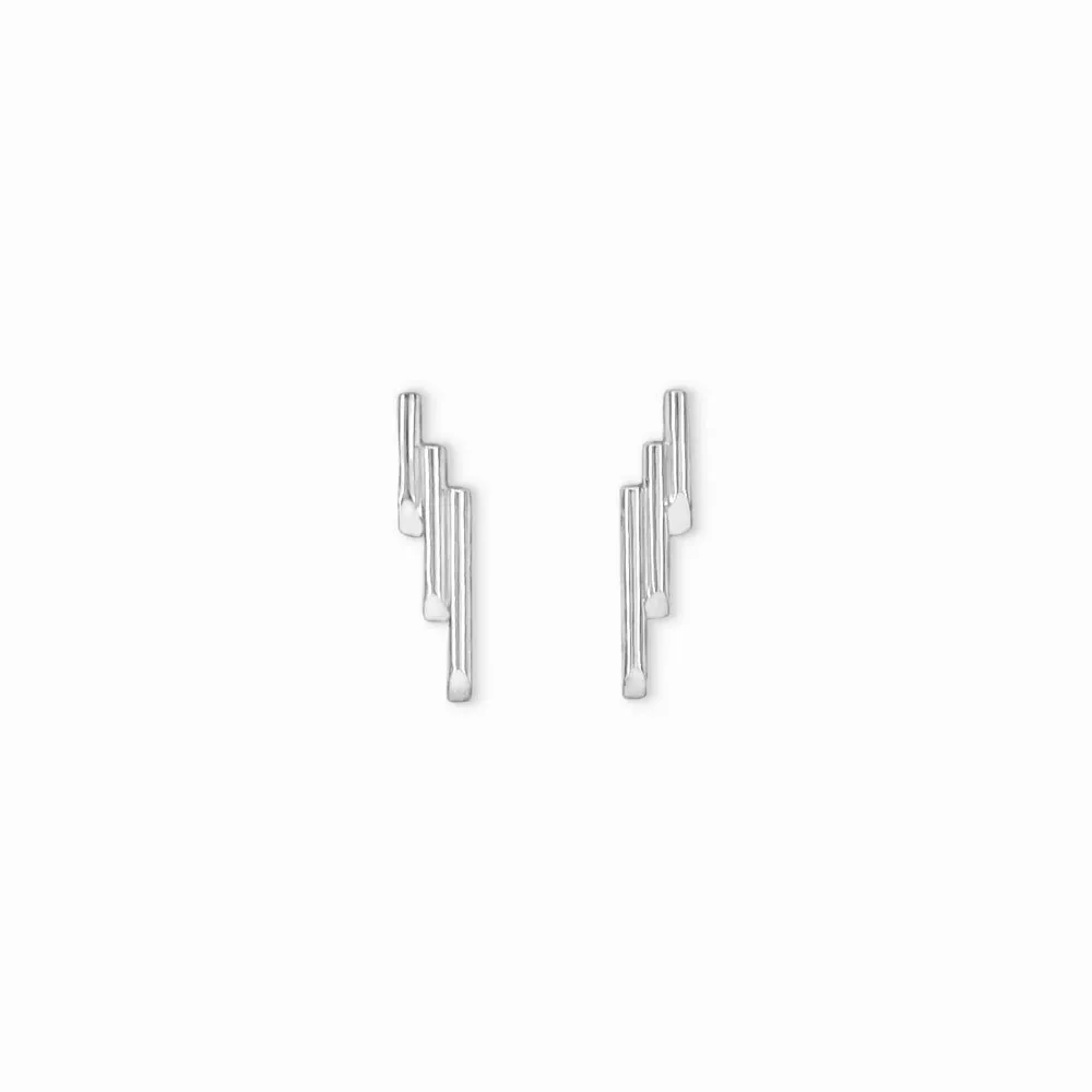Basalt Stud Earrings