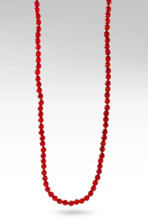 Beaded Carnelian & Madeira Citrine Lobster Claw Necklace™ 