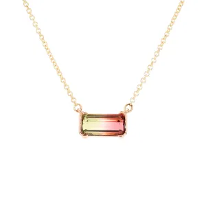 Bicolor Tourmaline Necklace