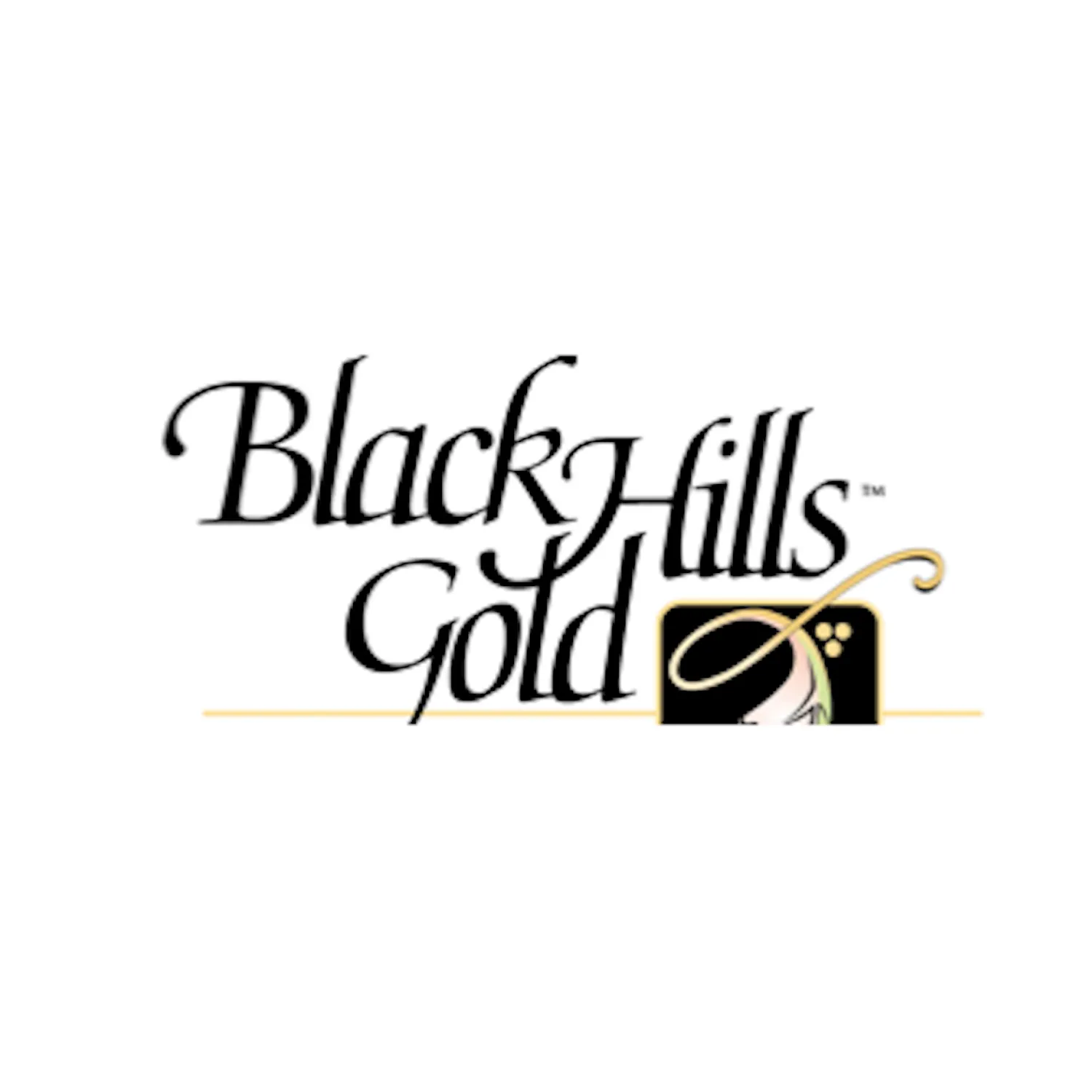 Black Hills Gold Hummingbird Stud Earrings