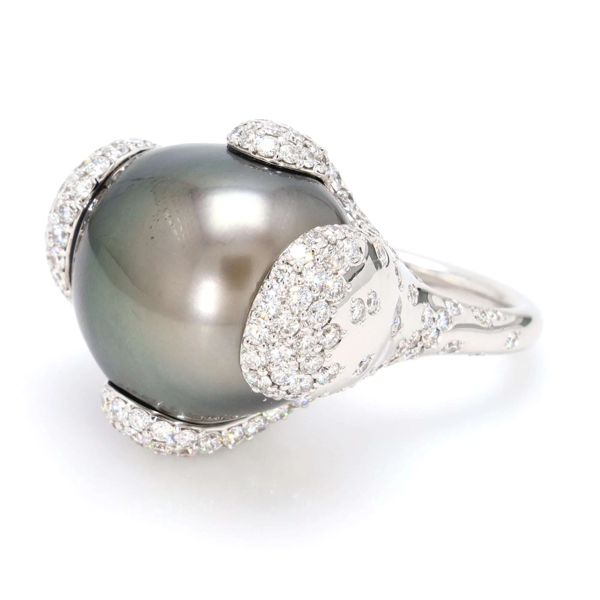 Black South Sea Ring