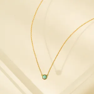 Blue Opal Necklace