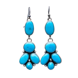 Blue Ridge Turquoise Earrings | Lowell Draper