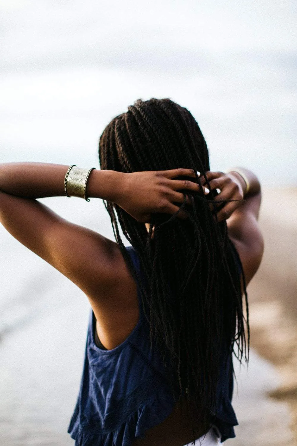 Brass Leaf Cuff Bracelet