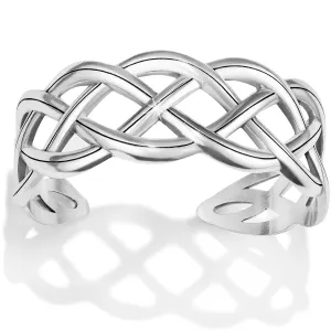 Brighton Interlok Braid Cuff Bracelet