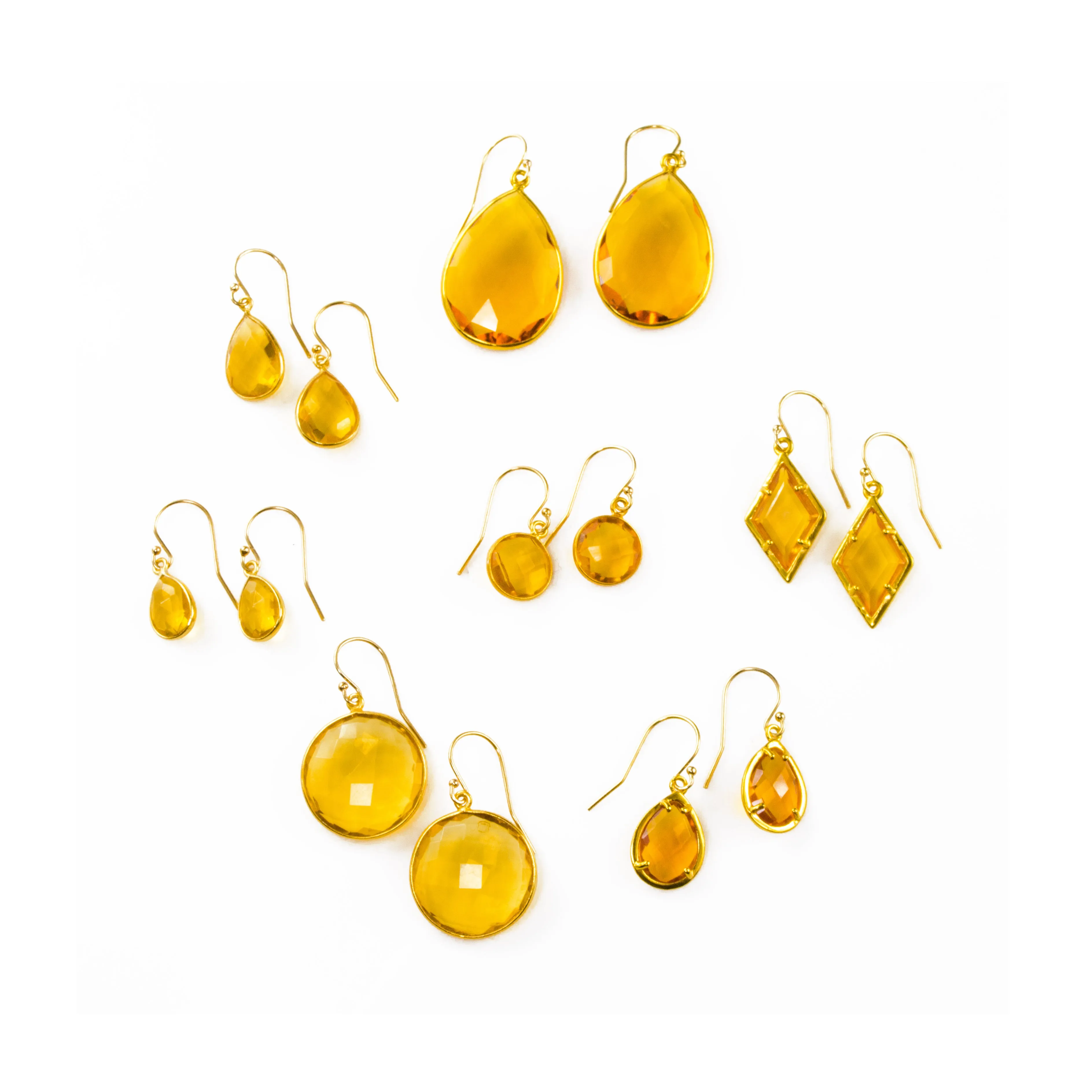 Citrine Necklace : November Birthstone