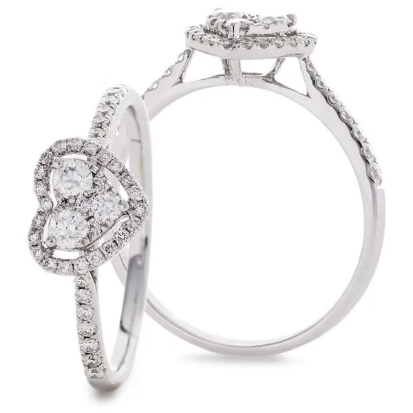 Classic Cocktail Cluster Ring 0.45ct