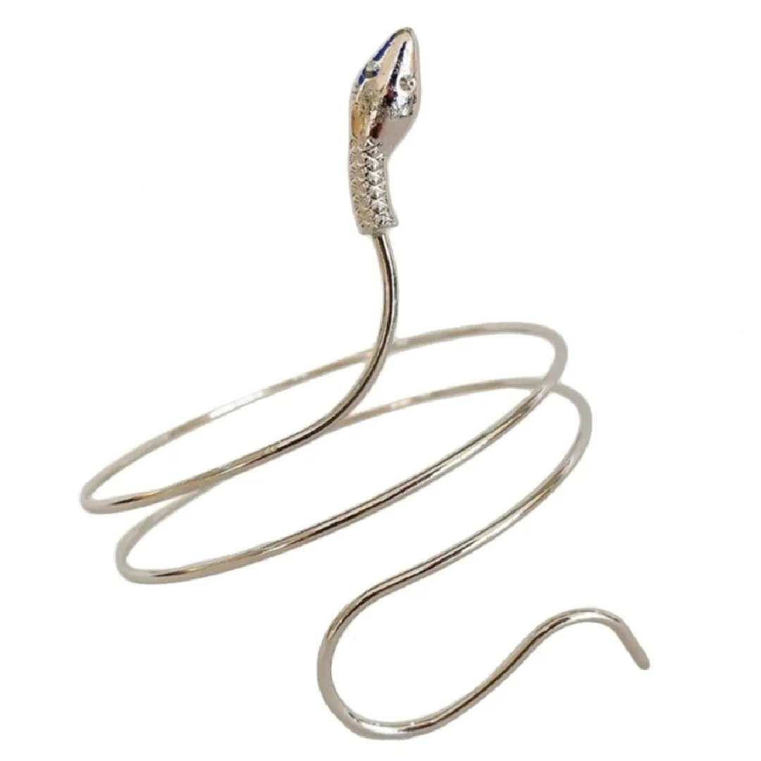 Cleo- the Coiled Snake Upper Arm Cuff Band
