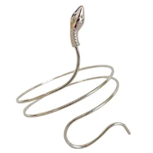 Cleo- the Coiled Snake Upper Arm Cuff Band
