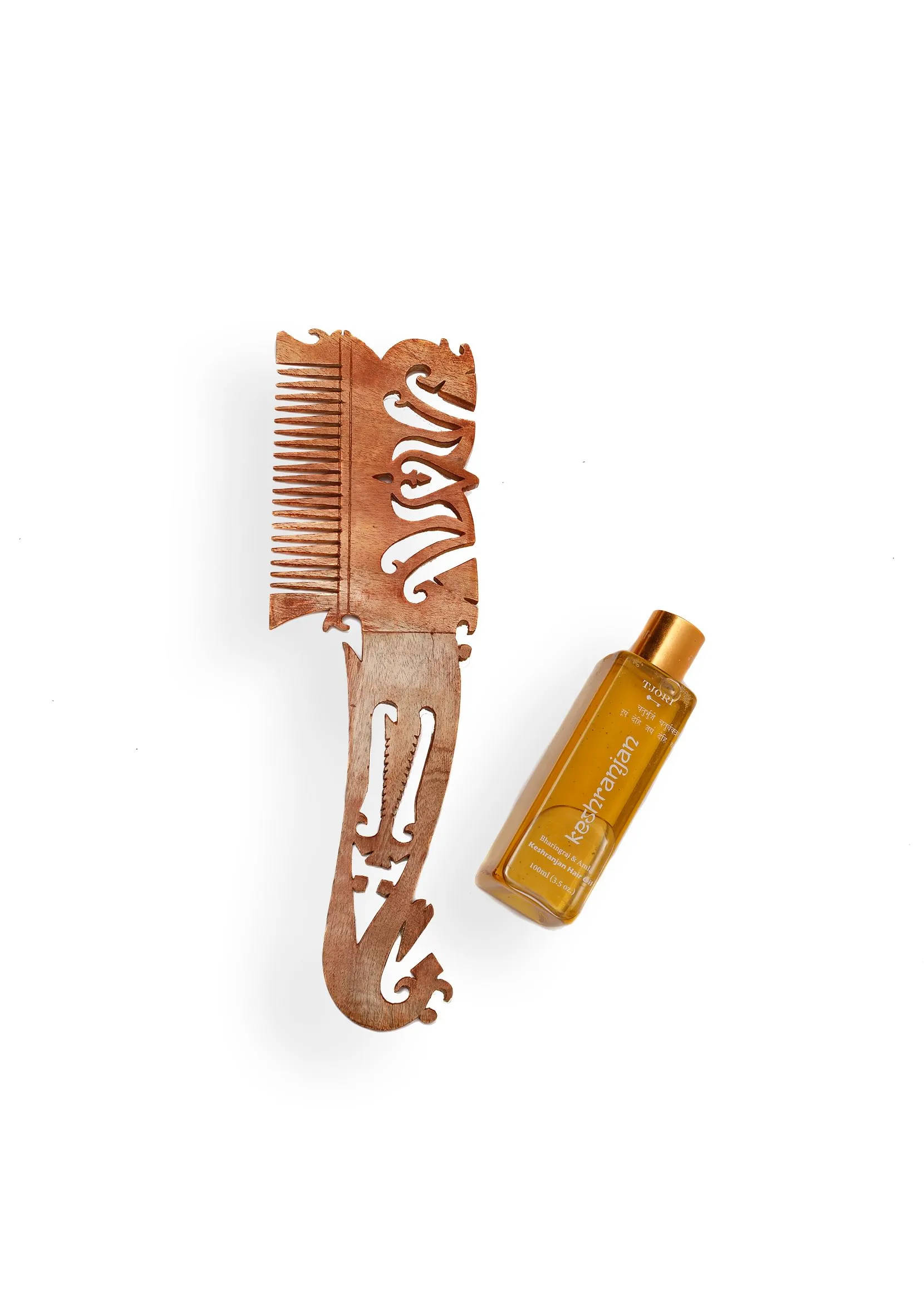 Comb & Hair Oil Combo