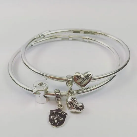 Corazon de Melon Stack Bangle Set
