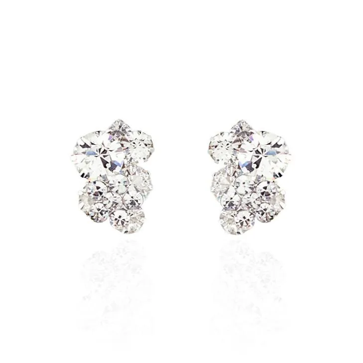 Crystal Cluster Earrings