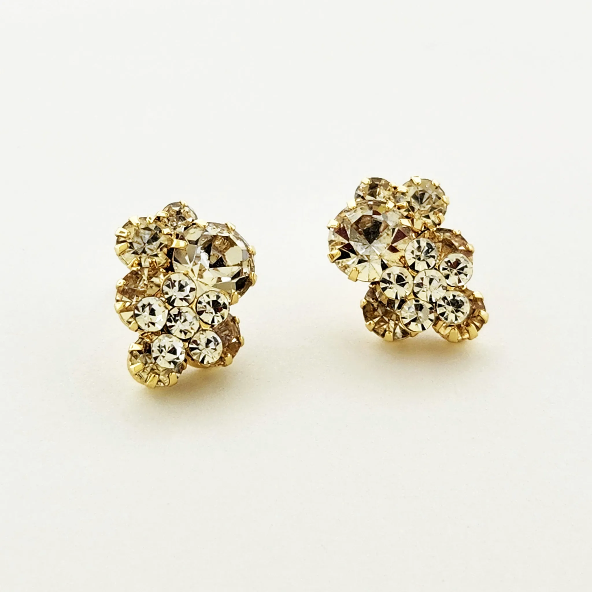 Crystal Cluster Earrings
