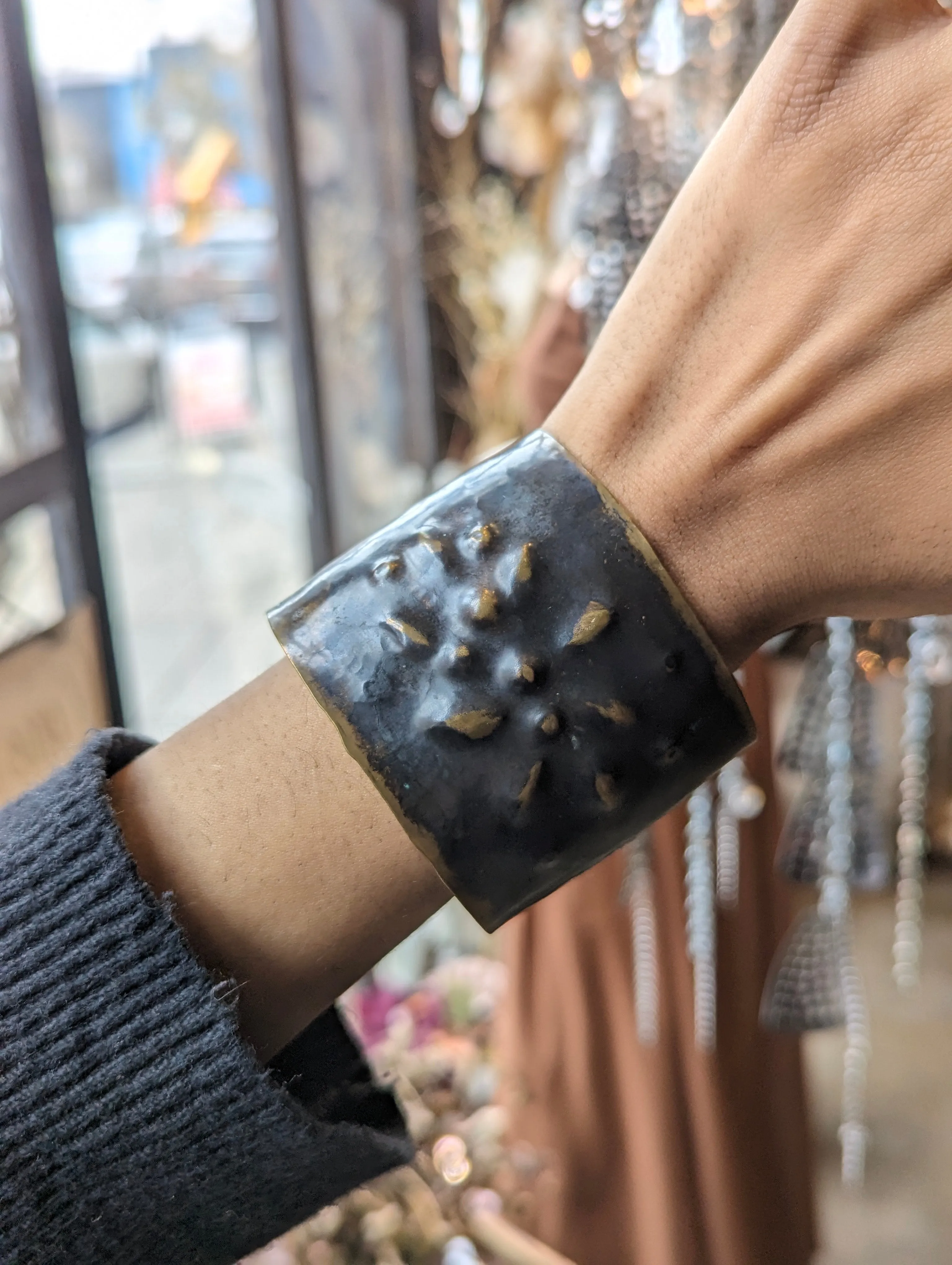 Dennis Higgins Starburst Cuff