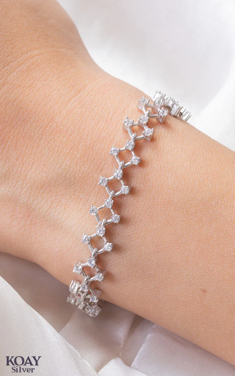 Double Zircon Bracelet (010)