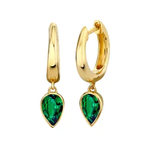 EMERALD PEAR DROP HUGGIES