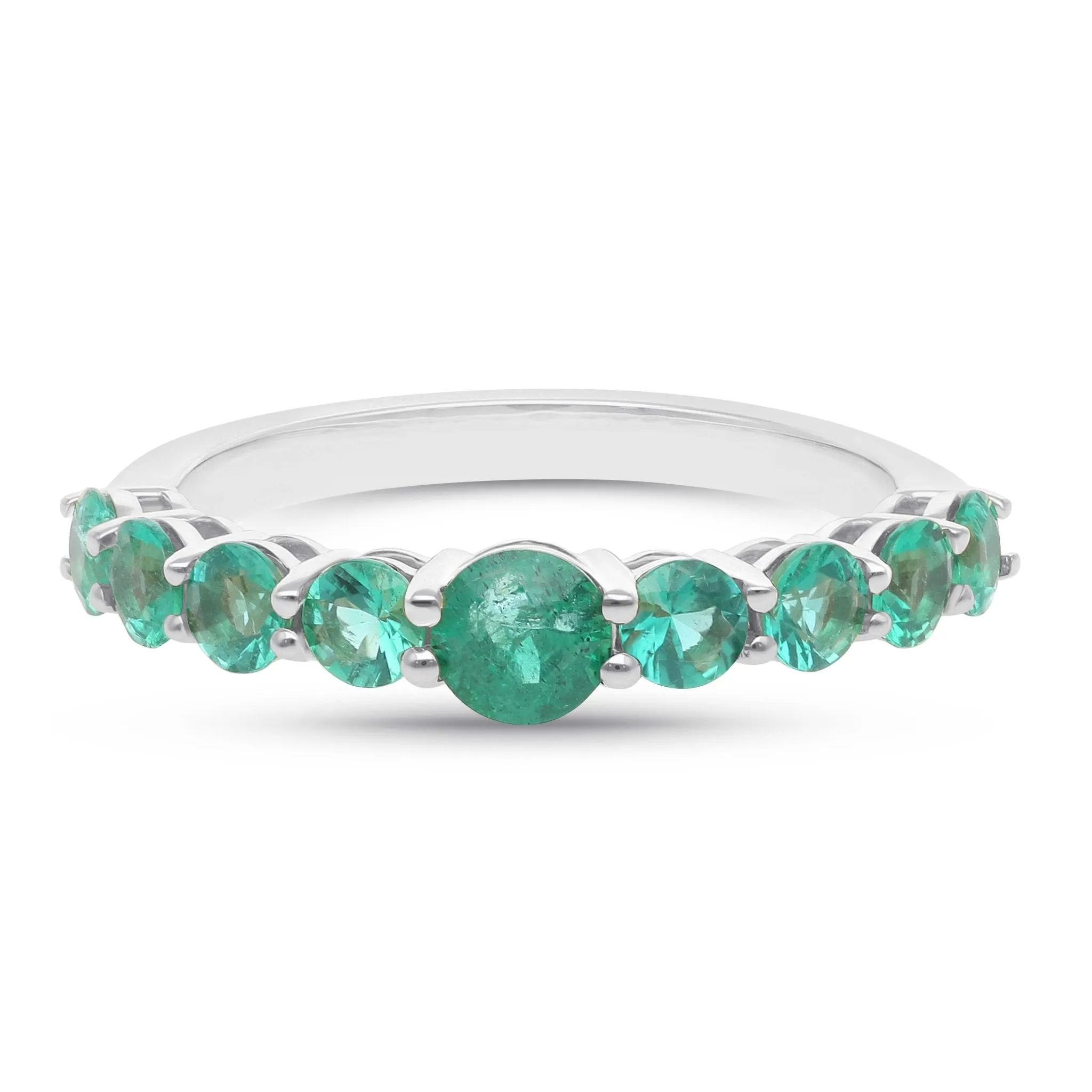 Esmeralda Stackable Ring - WG