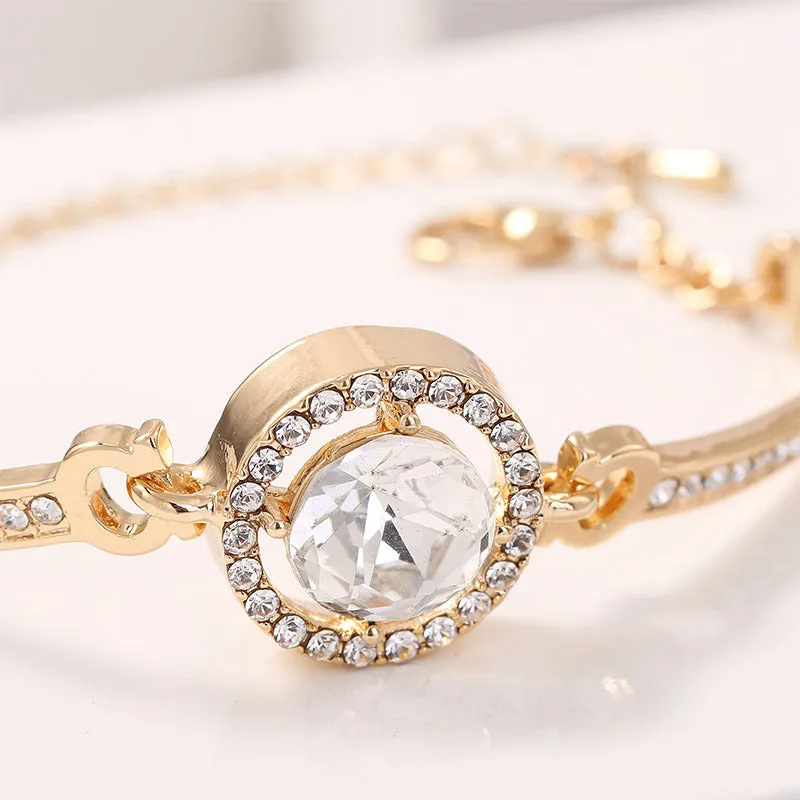 Fashion Bracelet Female Zircon Crystal Jewelry