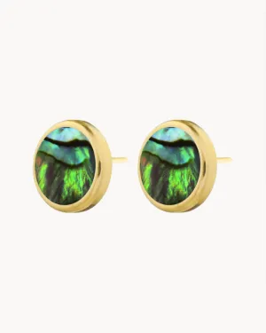 Fearlessness Stud Earrings, Gold