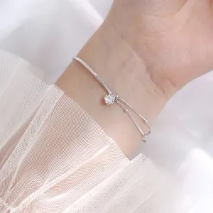 Flash Diamond Double Five-pointed Star Bracelet
