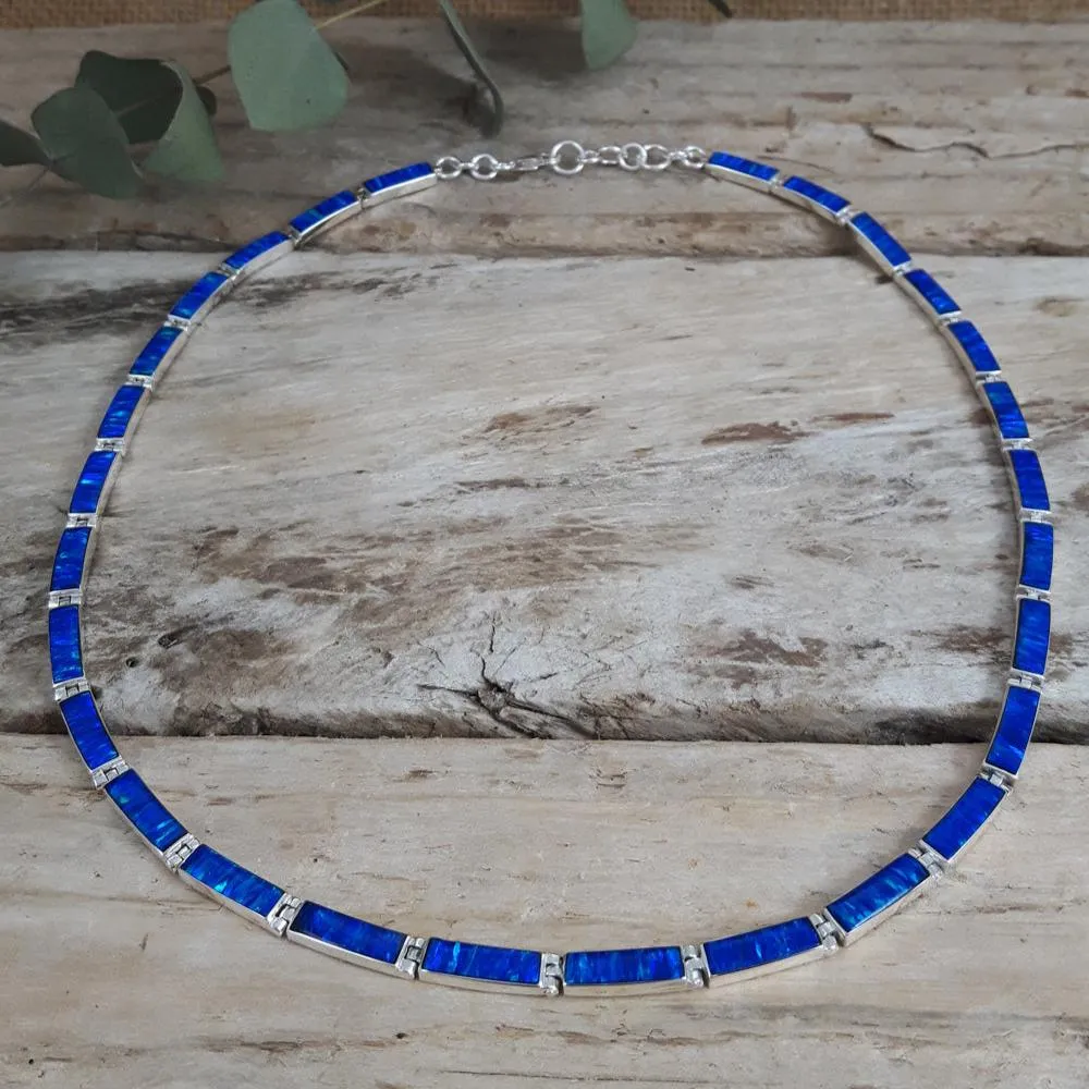 Flinder Blue Drift Necklace
