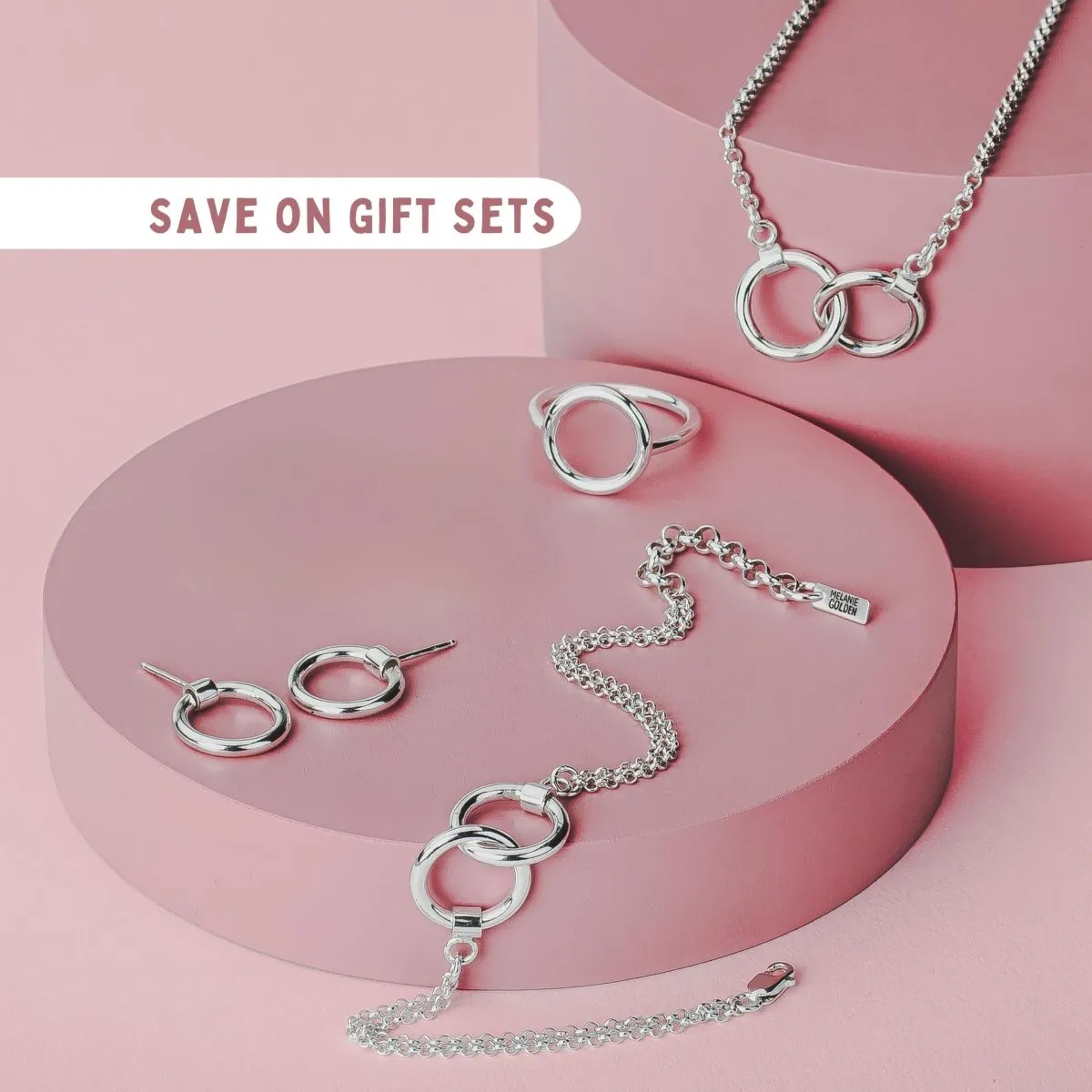 Forever Connected Gift Set | Necklace, Bracelet, Earrings, & Ring