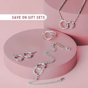 Forever Connected Gift Set | Necklace, Bracelet, Earrings, & Ring