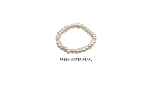 FWPR1004 Rondelle Fresh Water Pearl  Ring