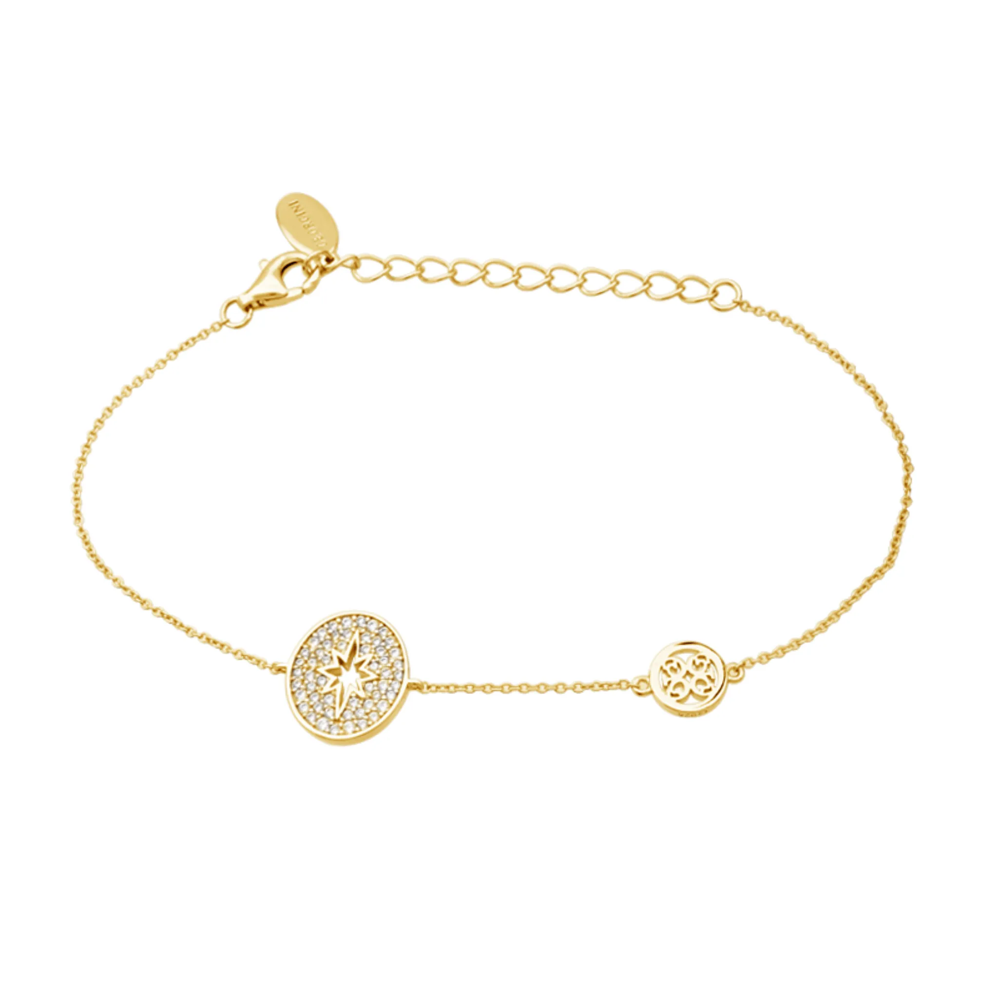 Georgini A Christmas Journey Follow The Star Bracelet Gold