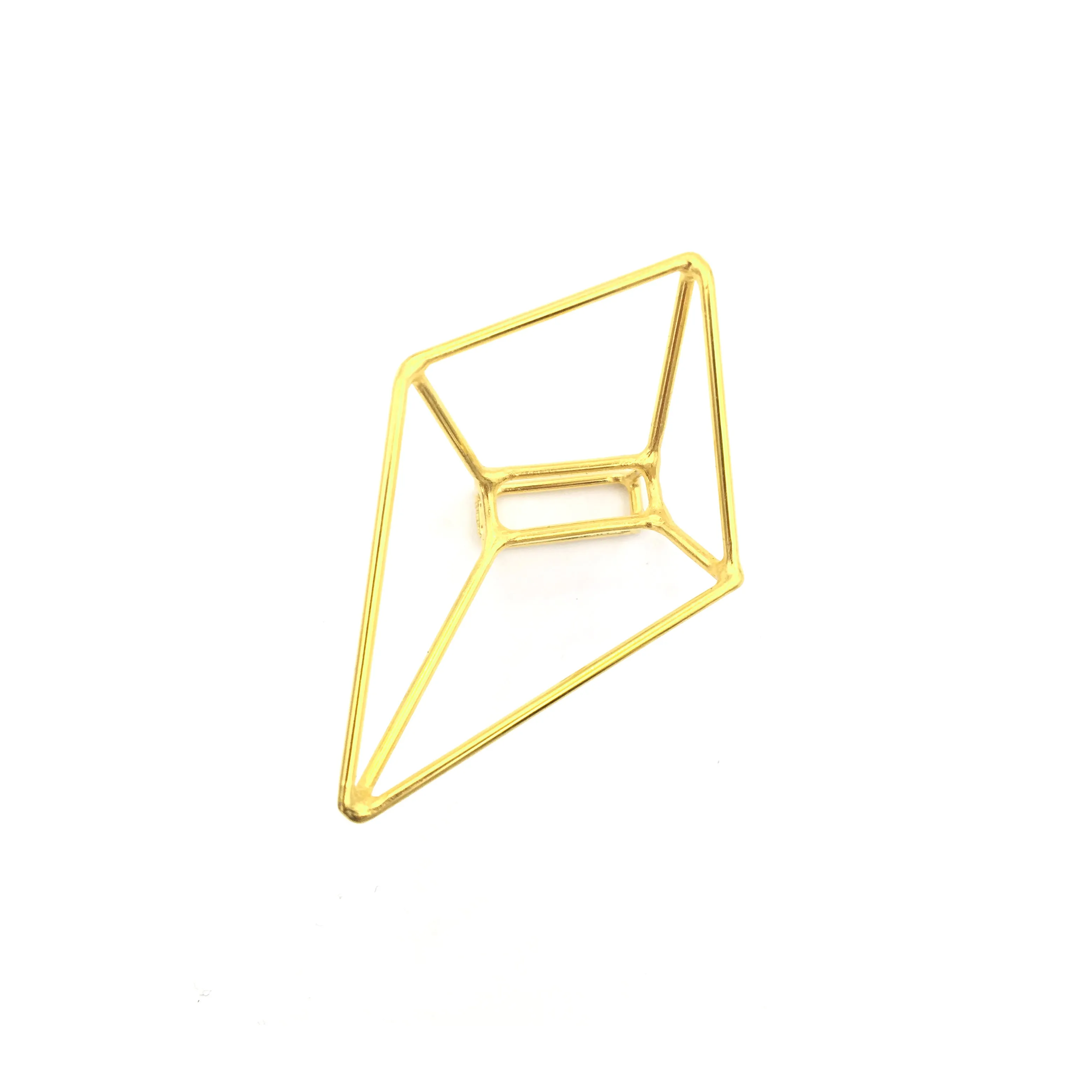 Gold Foundation Trapezoid Ring