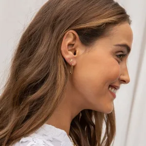 Gorjana Hamsa Charm Stud