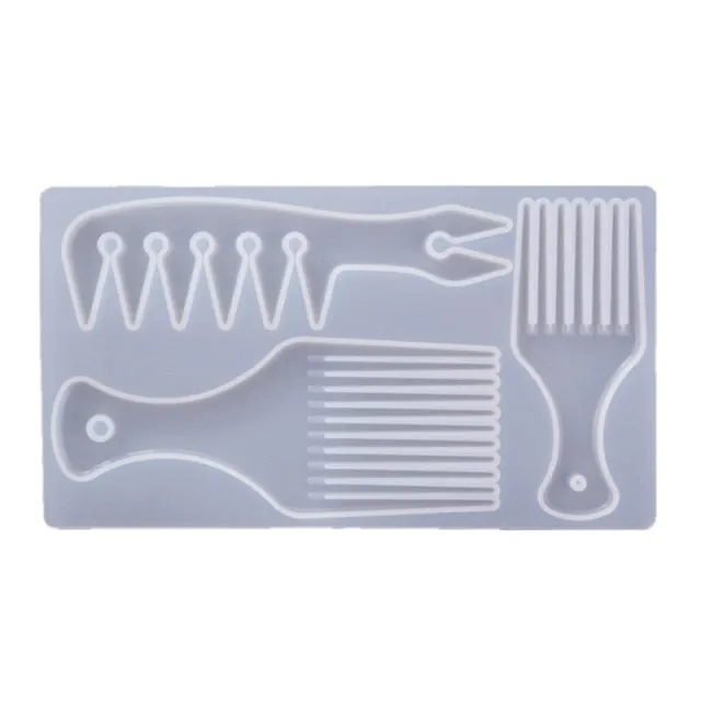Hair Pick Comb Resin Mold, Unique Mold